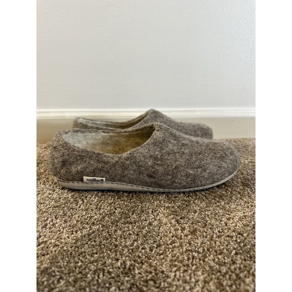 Nootkas Felted Merino Wool 'Astoria' Mule House Slipper size eu 39 (8.5/9)